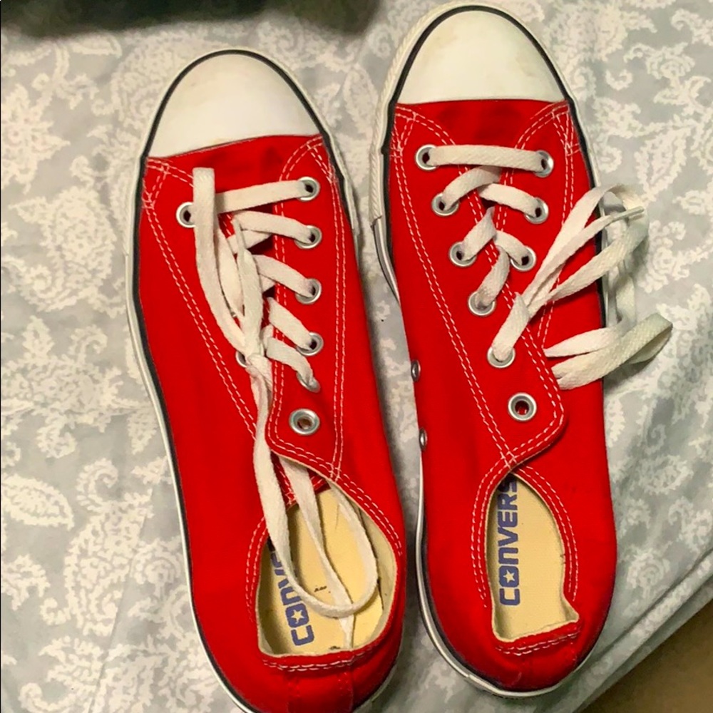 Red converse